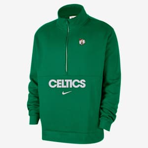 Boston Celtics Club Courtside Men's Nike NBA 1/2-Zip Top. Nike.com